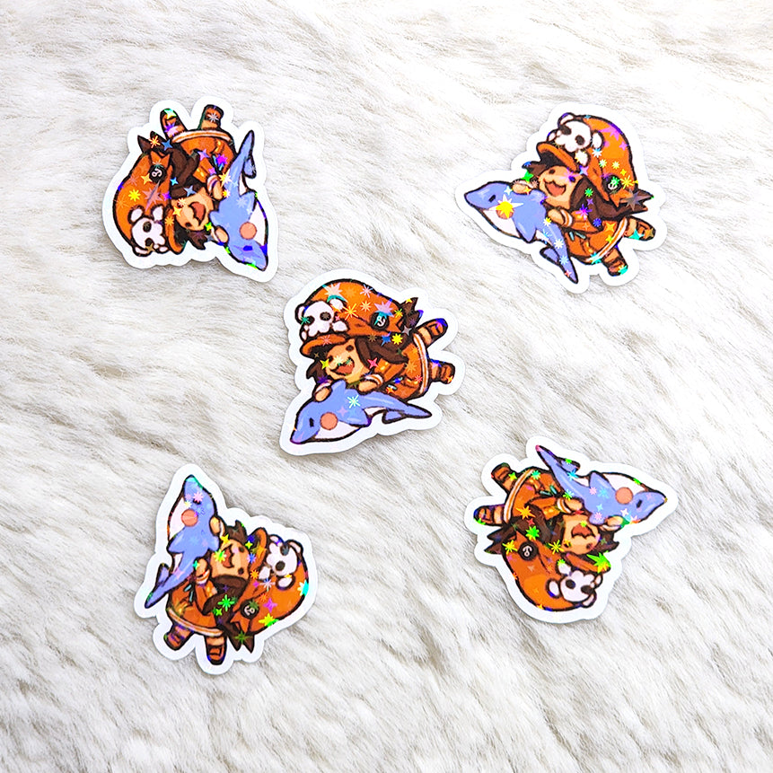 Widdle May 1.45" Vinyl Stickers - 5 Pack