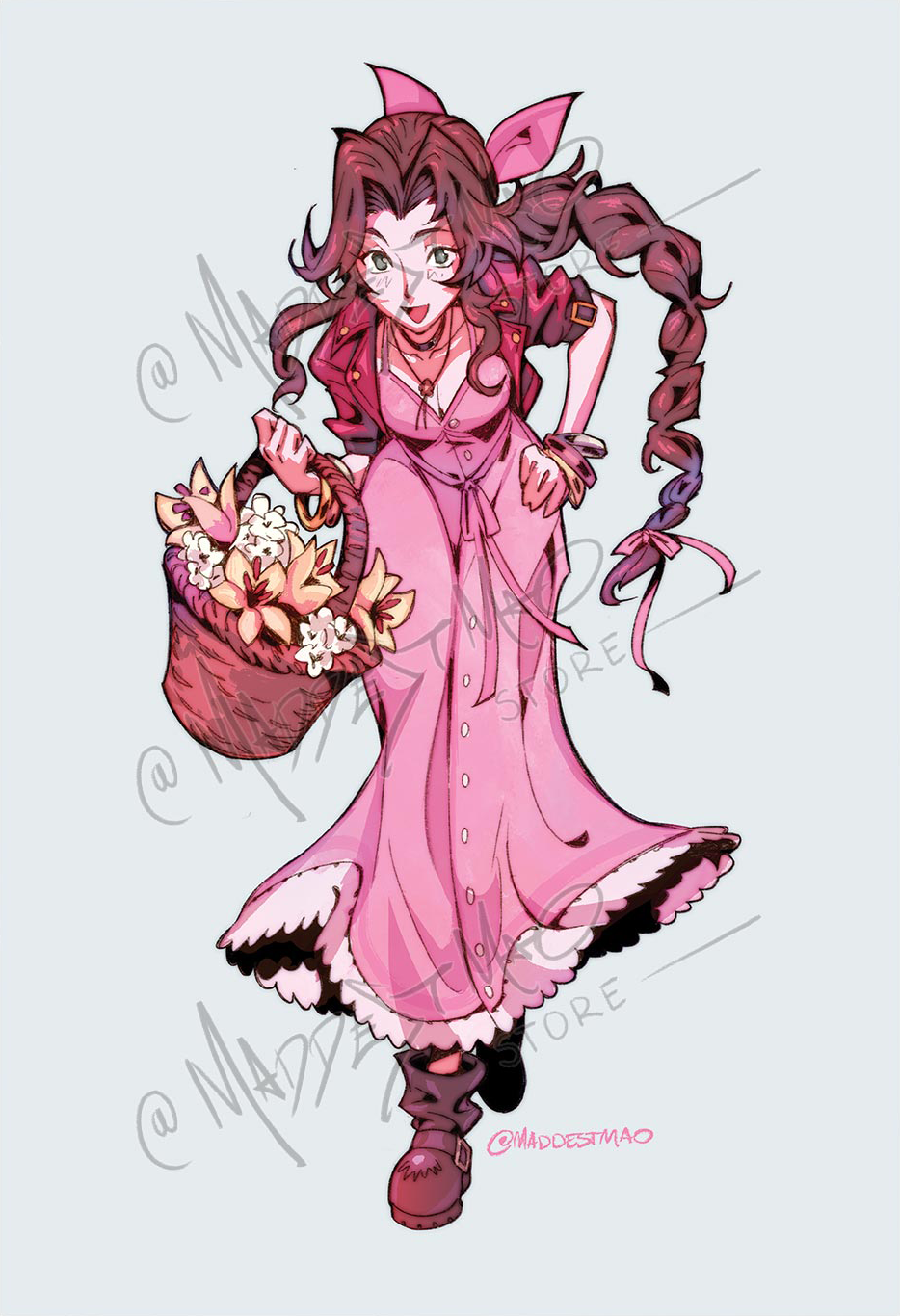 Aerith Gainsborough - Art Print