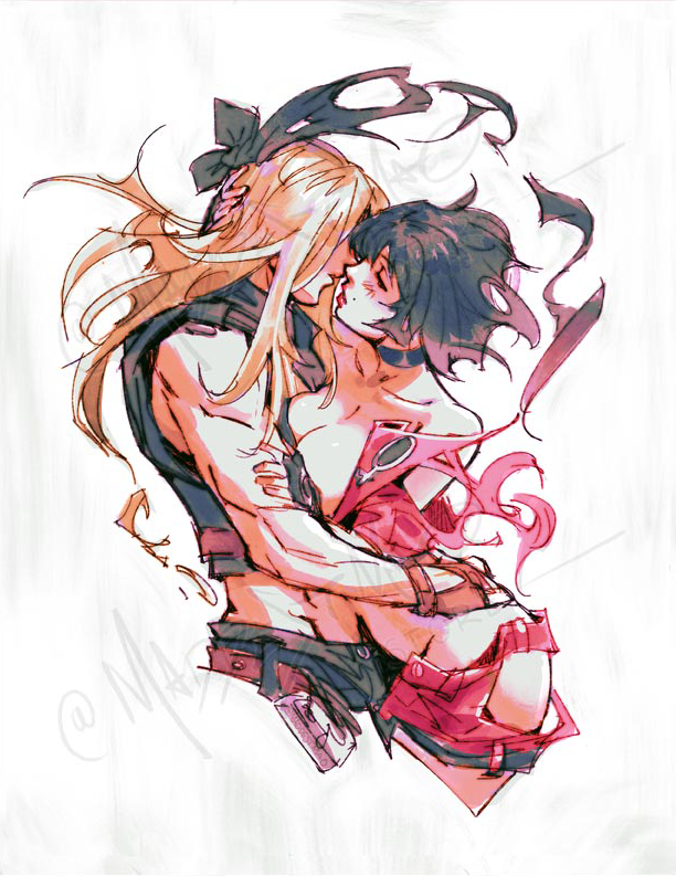 Reunion (Axl + I-No) - Art Print