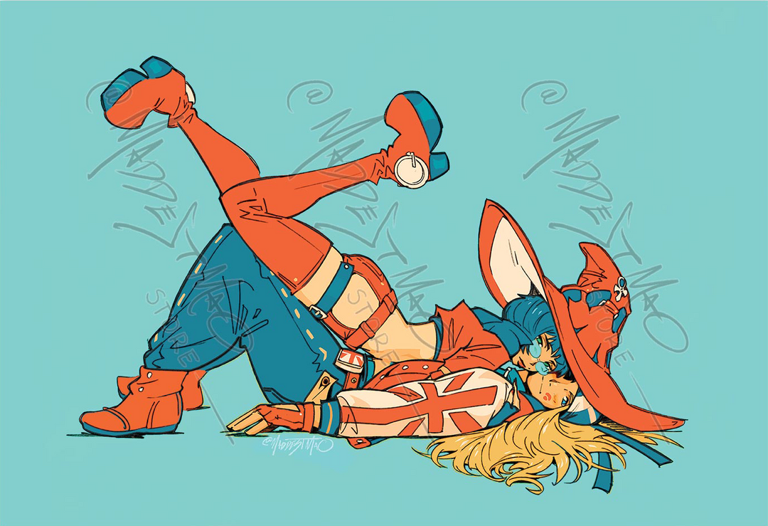 Axl + I-No - Art Print