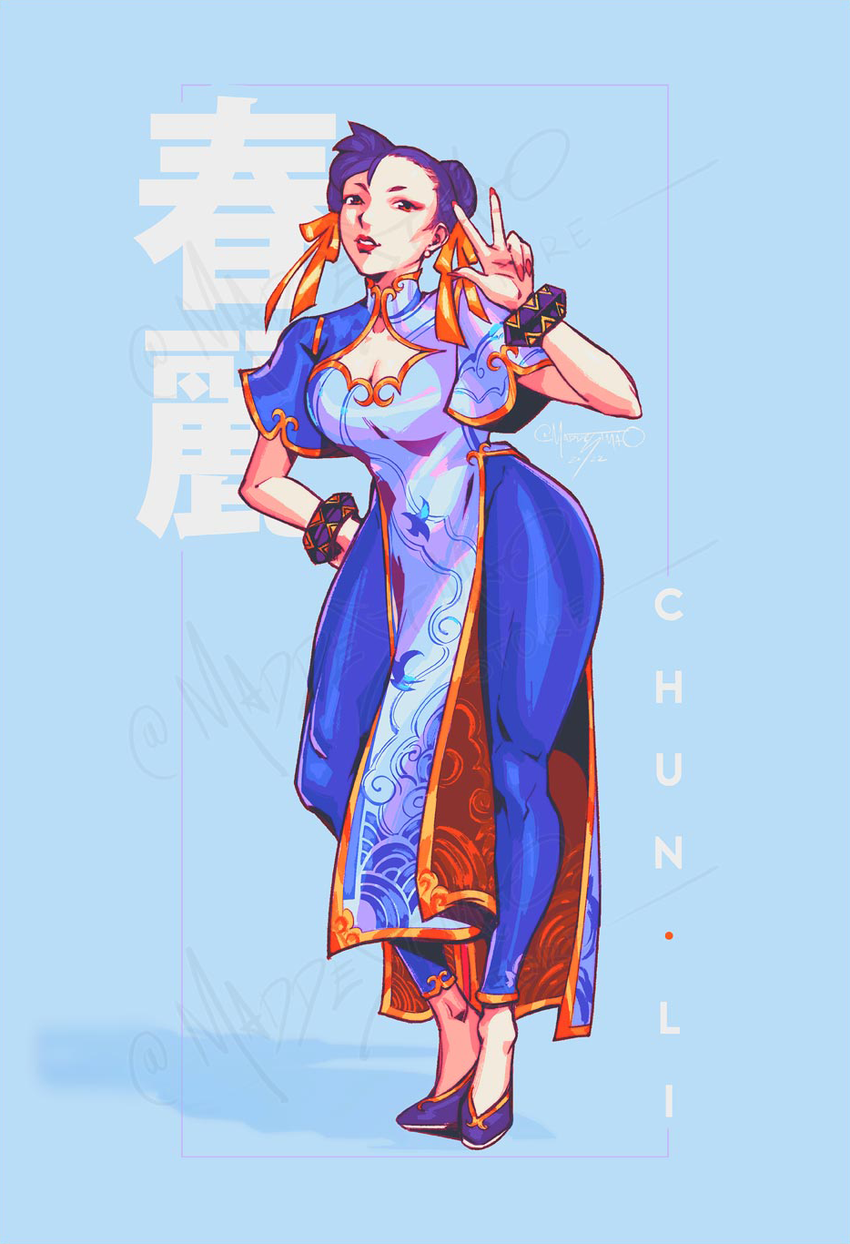 Chun-Li (SF6) - Art Print