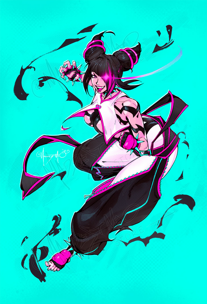 Juri (SF6) - Art Print