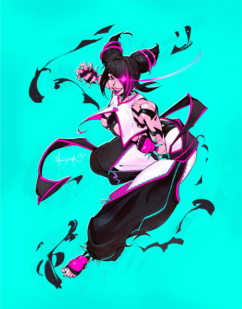 Juri (SF6) - Art Print