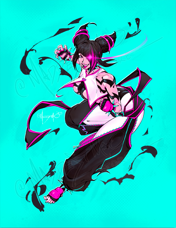 Juri (SF6) - Art Print