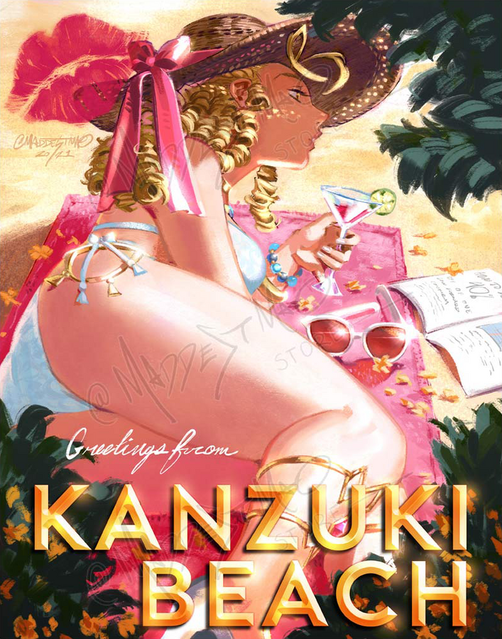 Kanzuki Beach - Art Print