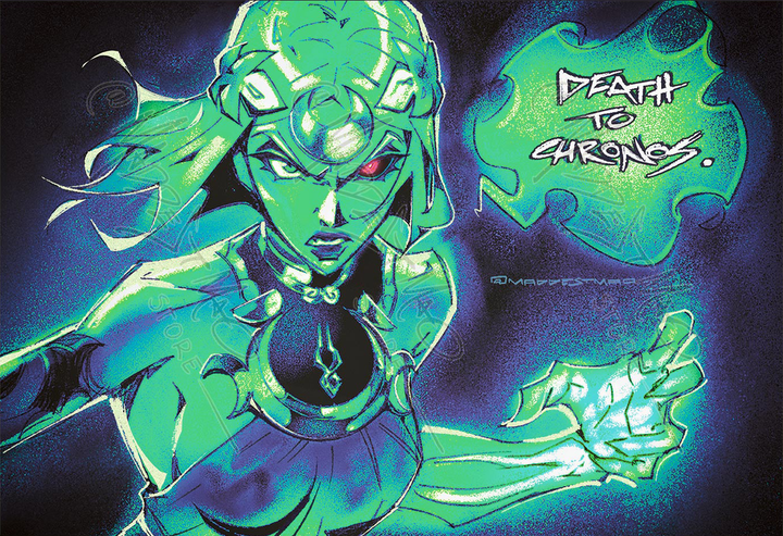 Death to Chronos - Art Print