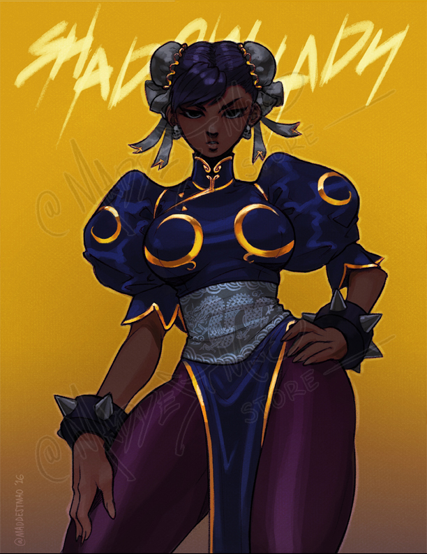 Shadowlady - Art Print