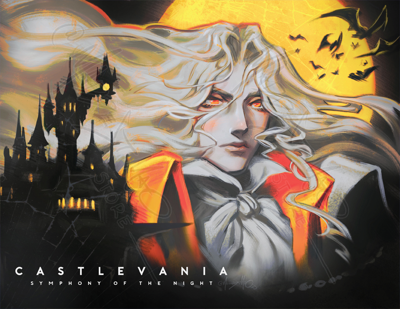 Symphony of the Night - Art Print