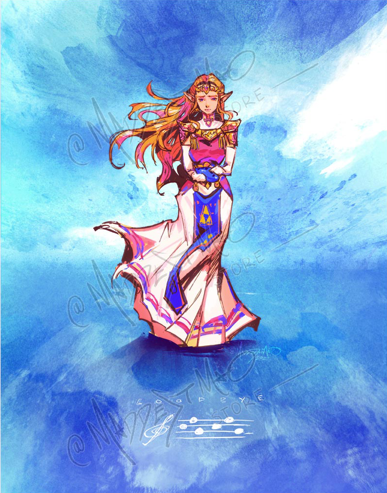 Zelda's Goodbye - Art Print