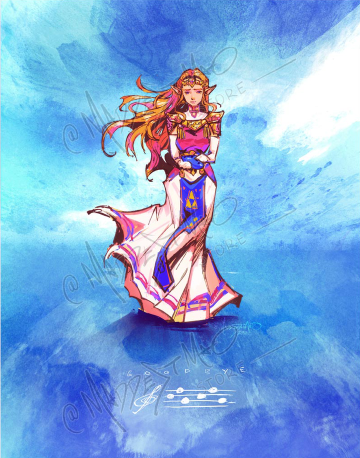 Zelda's Goodbye - Art Print